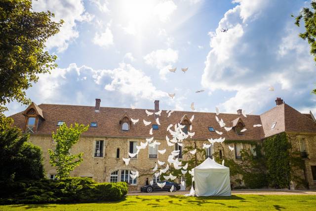 Abbaye de Cercanceaux, domaine de mariage à Souppes-sur-Loing (77) — photo 4
