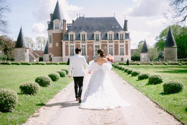 Château de Bonaventure, domaine de mariage à Aulnoy (77) — photo 6