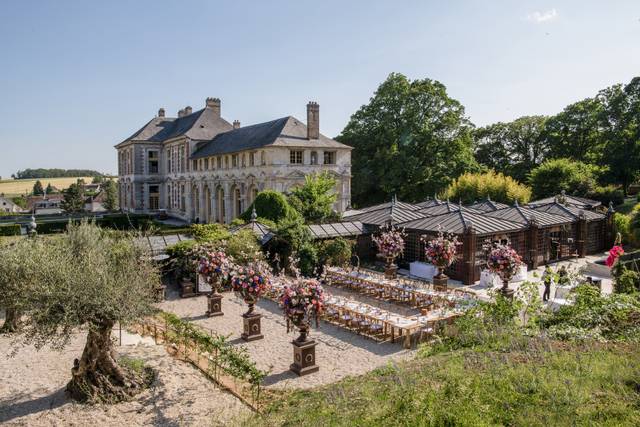 Château de Vallery, domaine de mariage à Vallery